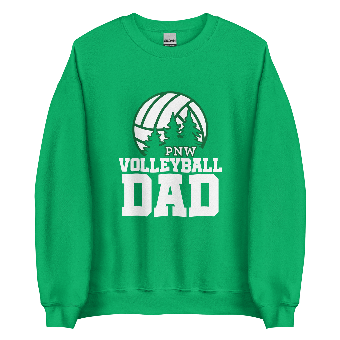 PNW Volleyball Fan Gear - Volleyball DAD Design 3 - Tee/Sweatshirt/Hoodie