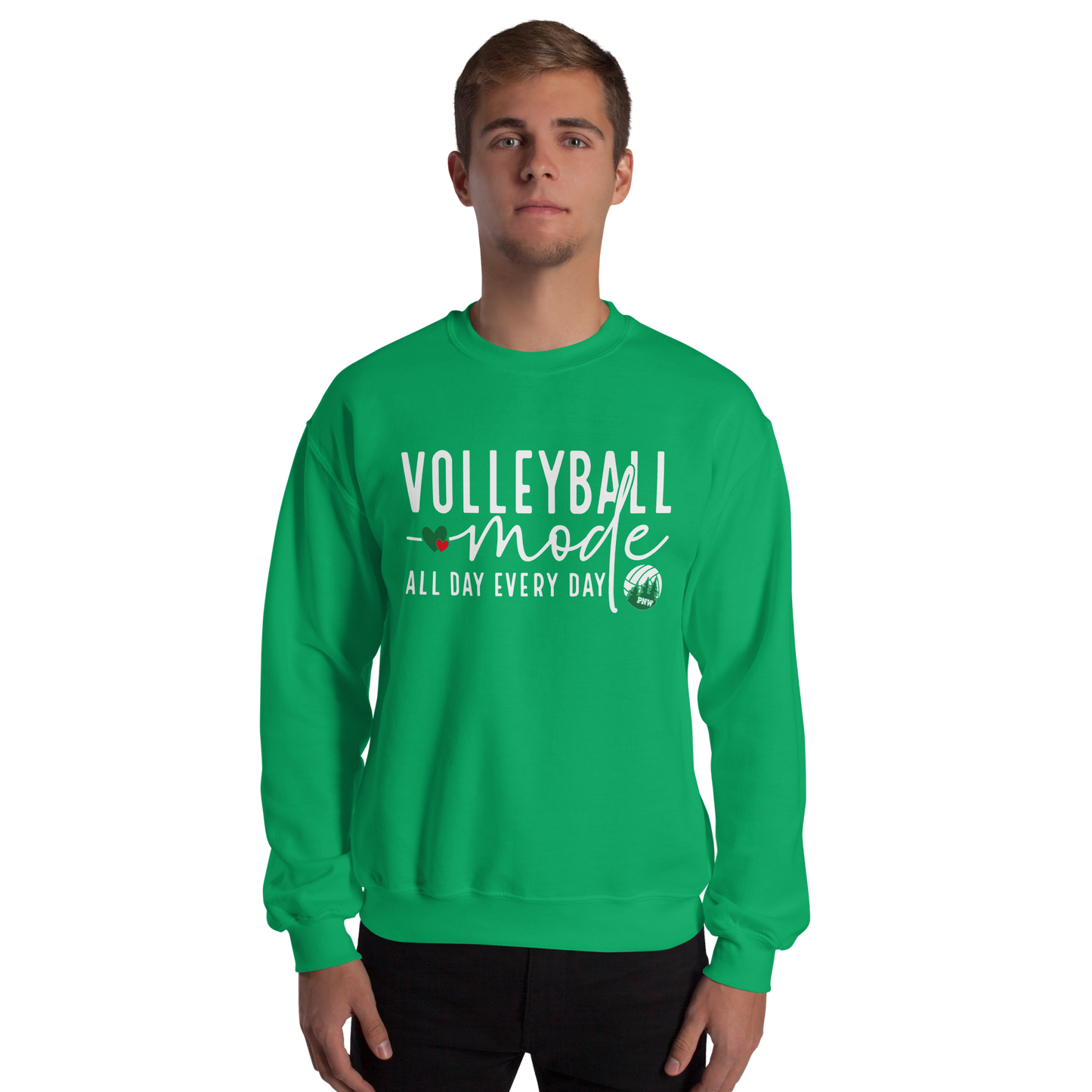 PNW Volleyball Fan Gear - Volleyball Mode - Tee/Sweatshirt/Hoodie