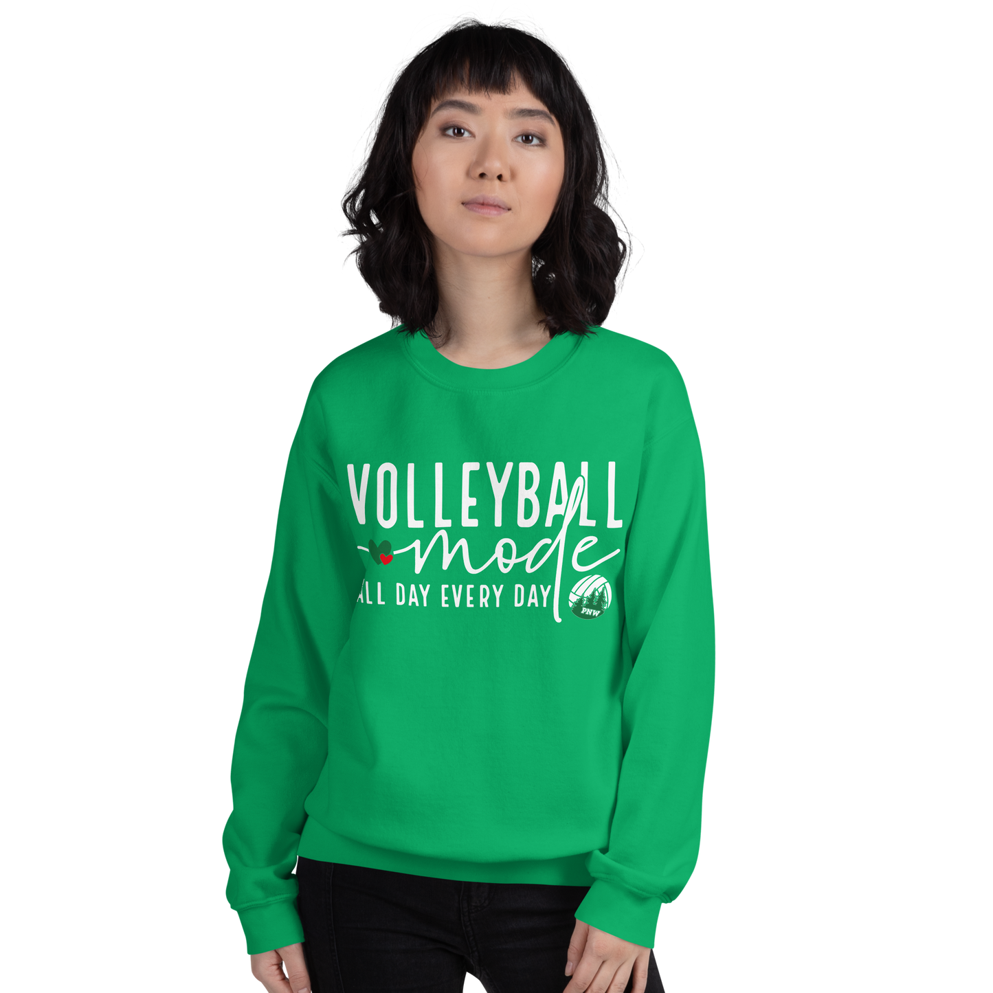 PNW Volleyball Fan Gear - Volleyball Mode - Tee/Sweatshirt/Hoodie
