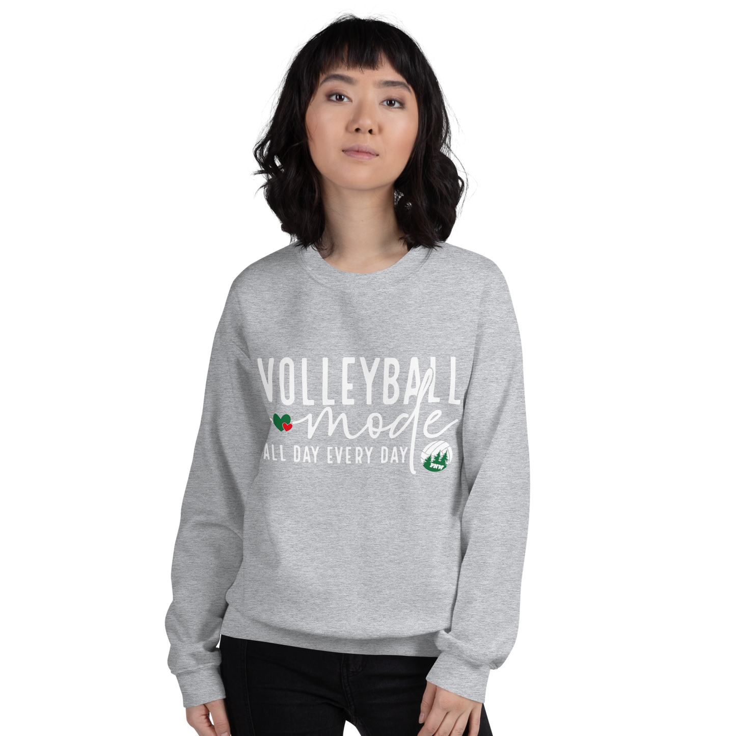 PNW Volleyball Fan Gear - Volleyball Mode - Tee/Sweatshirt/Hoodie