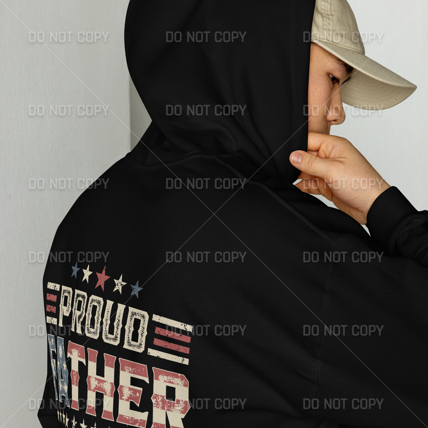 Proud Father of a Few Dumbass Kids - Heavy Blend Hoodie - Black