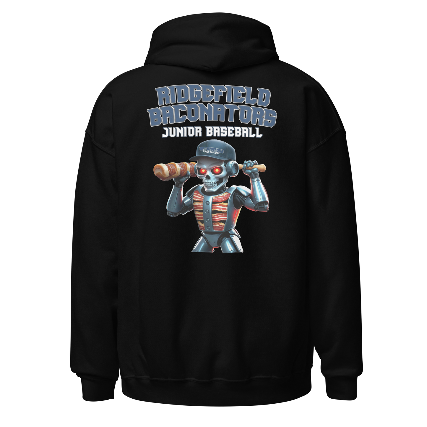 Ridgefield Junior Baseball Fan Gear 2026 - Softstyle Hoodie