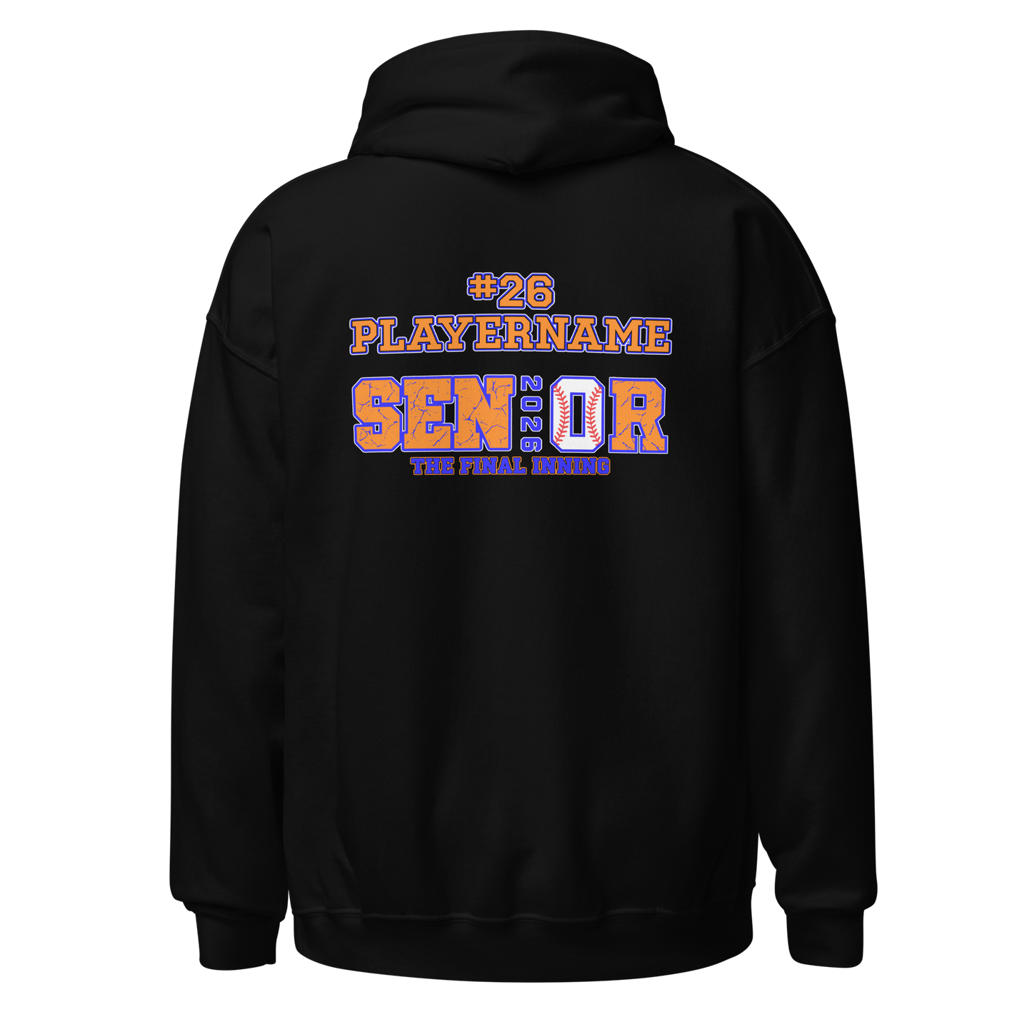 SENIOR - FINAL INNING - BASEBALL Hoodie - RIDGEFIELD