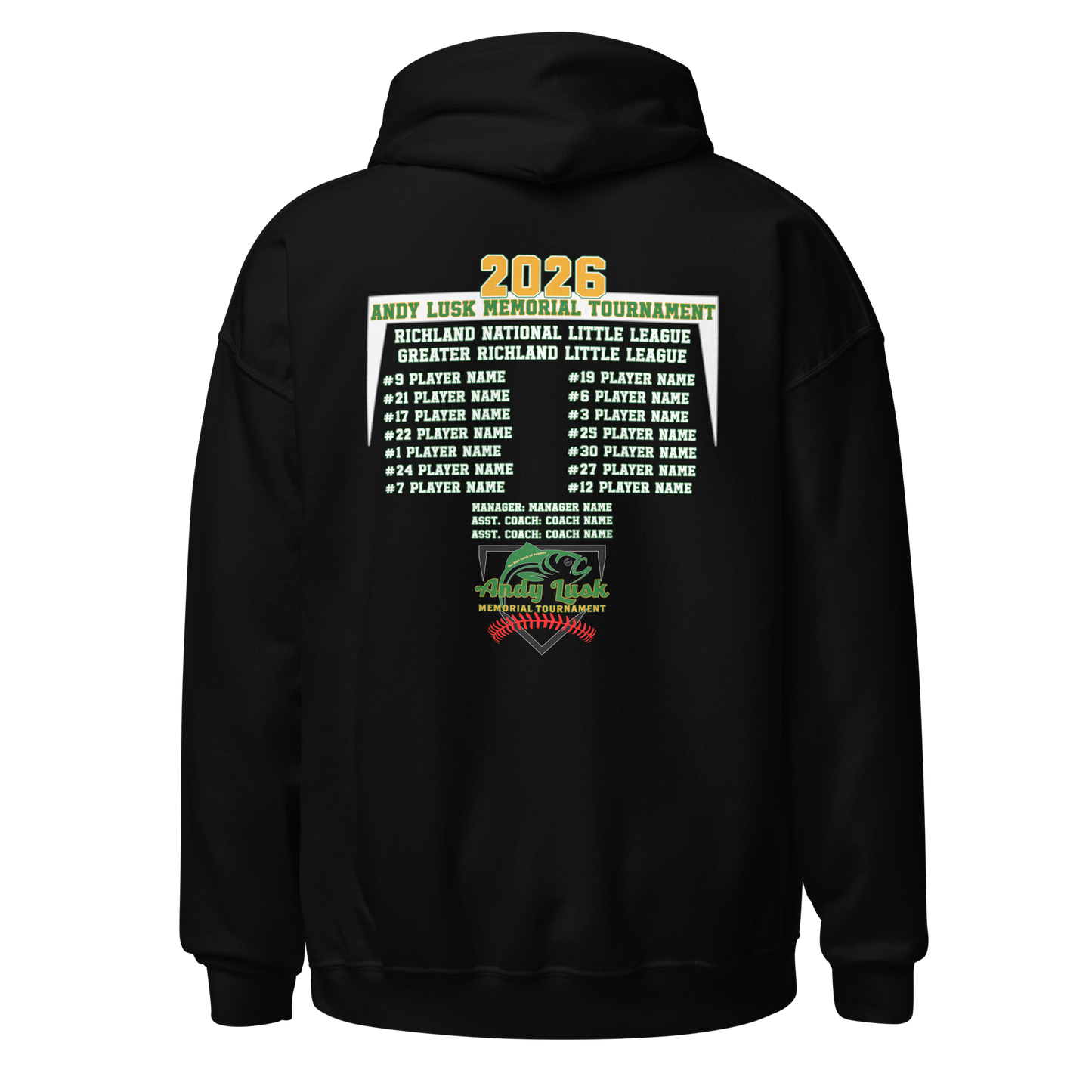 Andy Lusk 2026 Fan Gear Hoodie