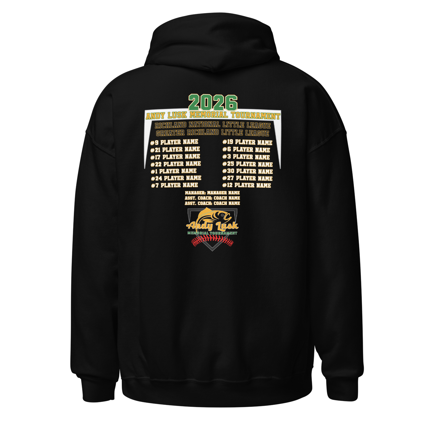 Andy Lusk 2026 Fan Gear Hoodie