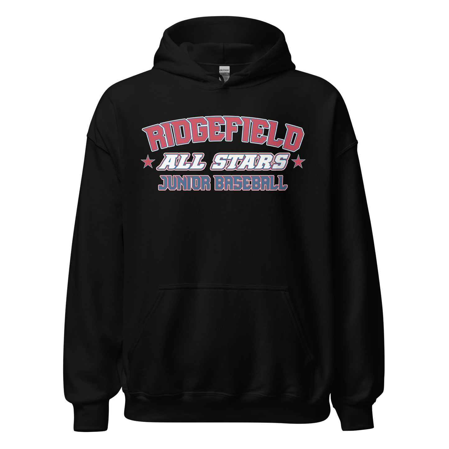 2026 Ridgefield Junior Baseball All-Stars Fan Gear Core Fleece Pullover Hoodie