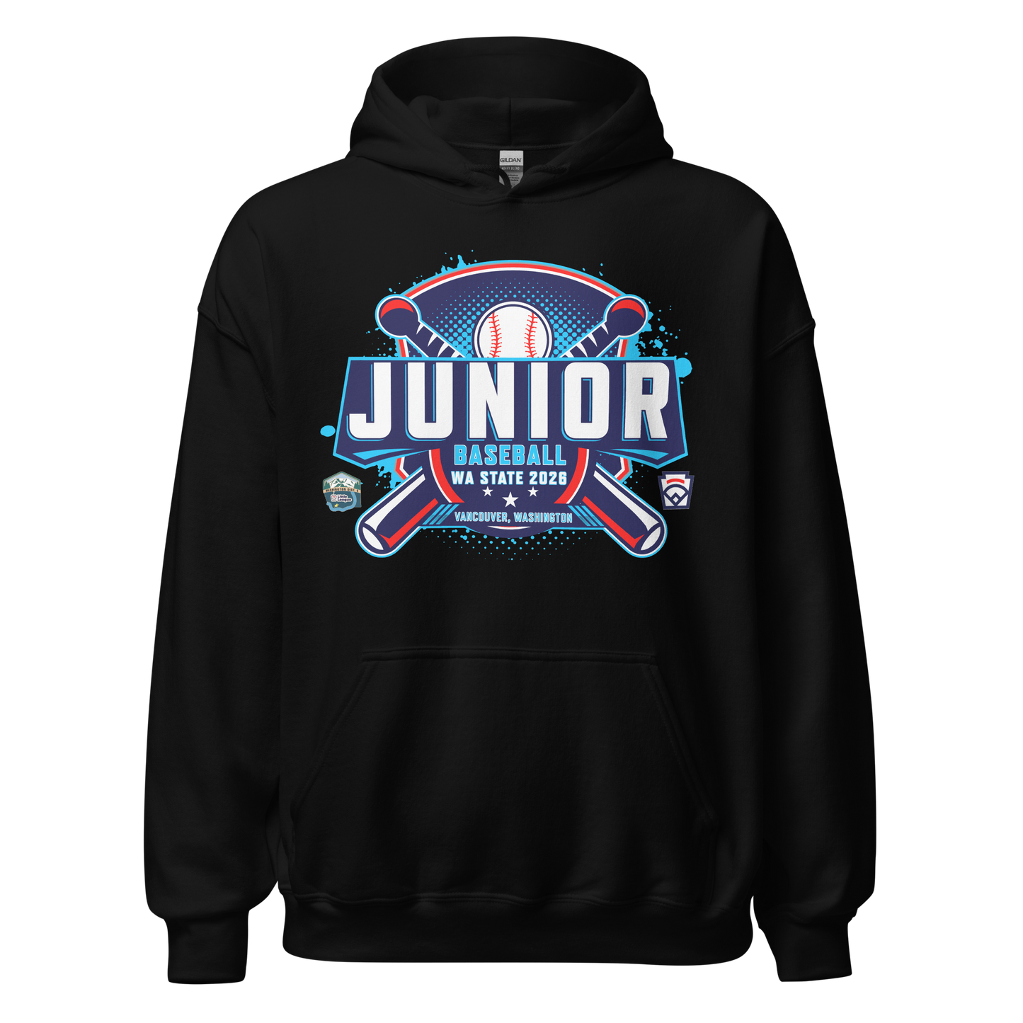 2026 Washington State Junior Baseball Tournament Core Hoodie