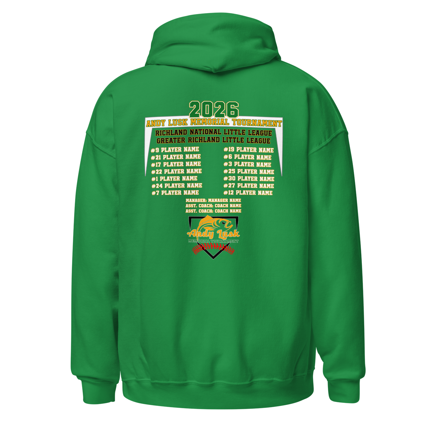 Andy Lusk 2026 Fan Gear Hoodie