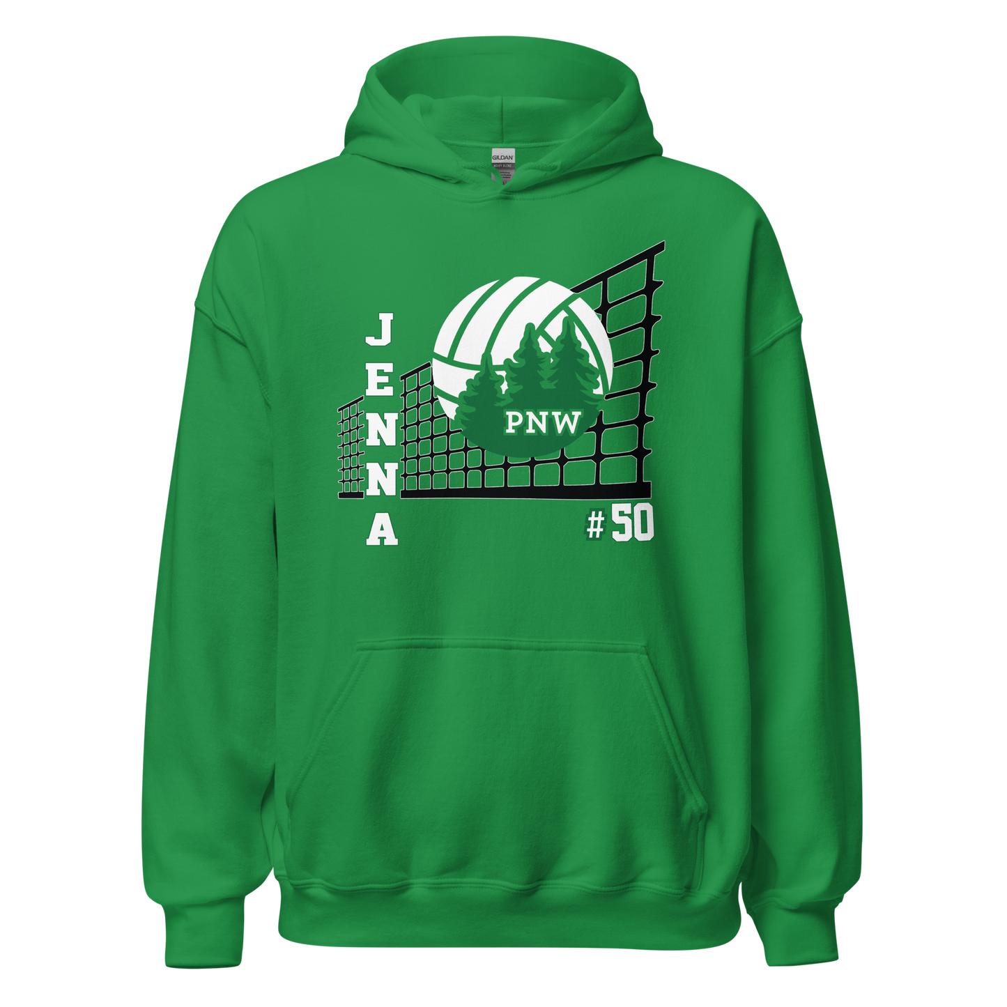 PNW Volleyball Custom Design 2 Fan Gear - Tee/Sweatshirt/Hoodie