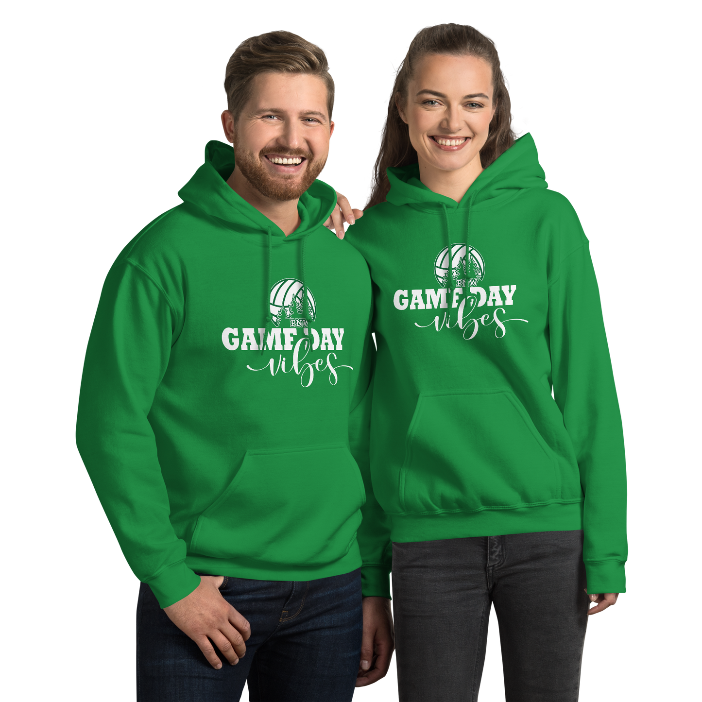 PNW Volleyball Fan Gear - Game Day Vibes - Tee/Sweatshirt/Hoodie