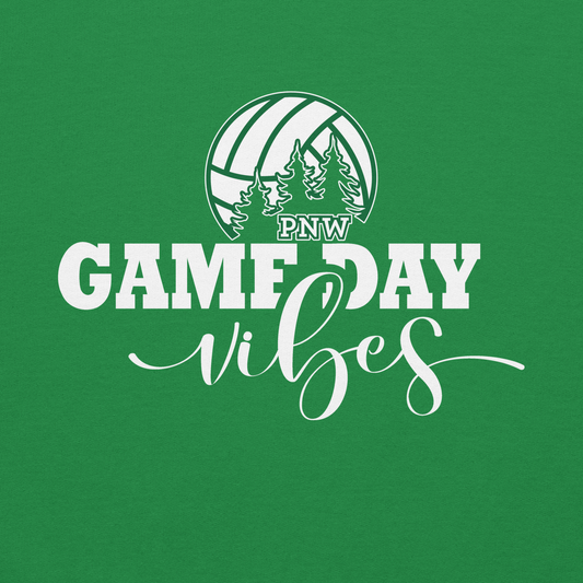 PNW Volleyball Fan Gear - Game Day Vibes - Tee/Sweatshirt/Hoodie
