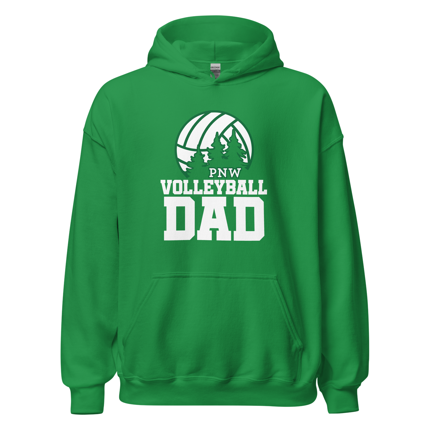 PNW Volleyball Fan Gear - Volleyball DAD Design 3 - Tee/Sweatshirt/Hoodie