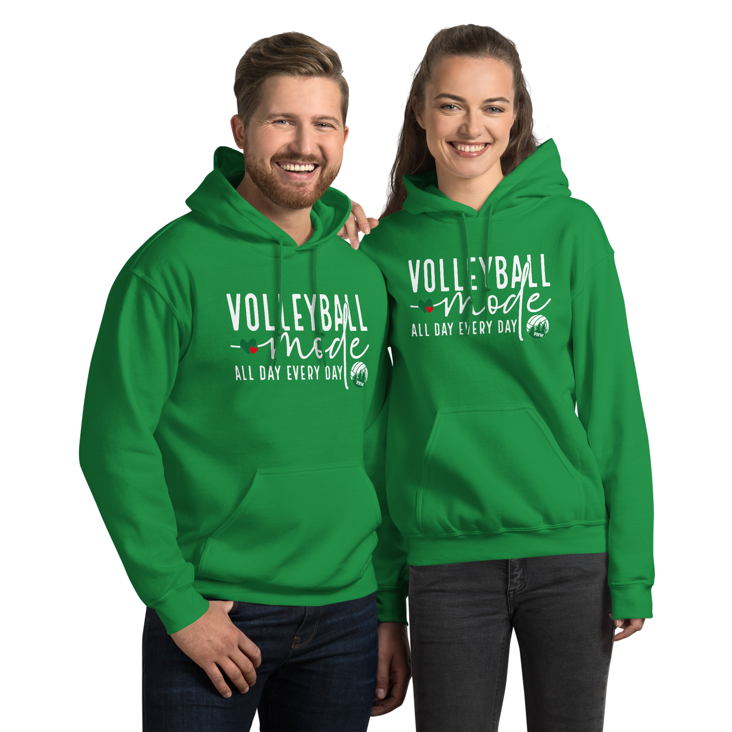 PNW Volleyball Fan Gear - Volleyball Mode - Tee/Sweatshirt/Hoodie