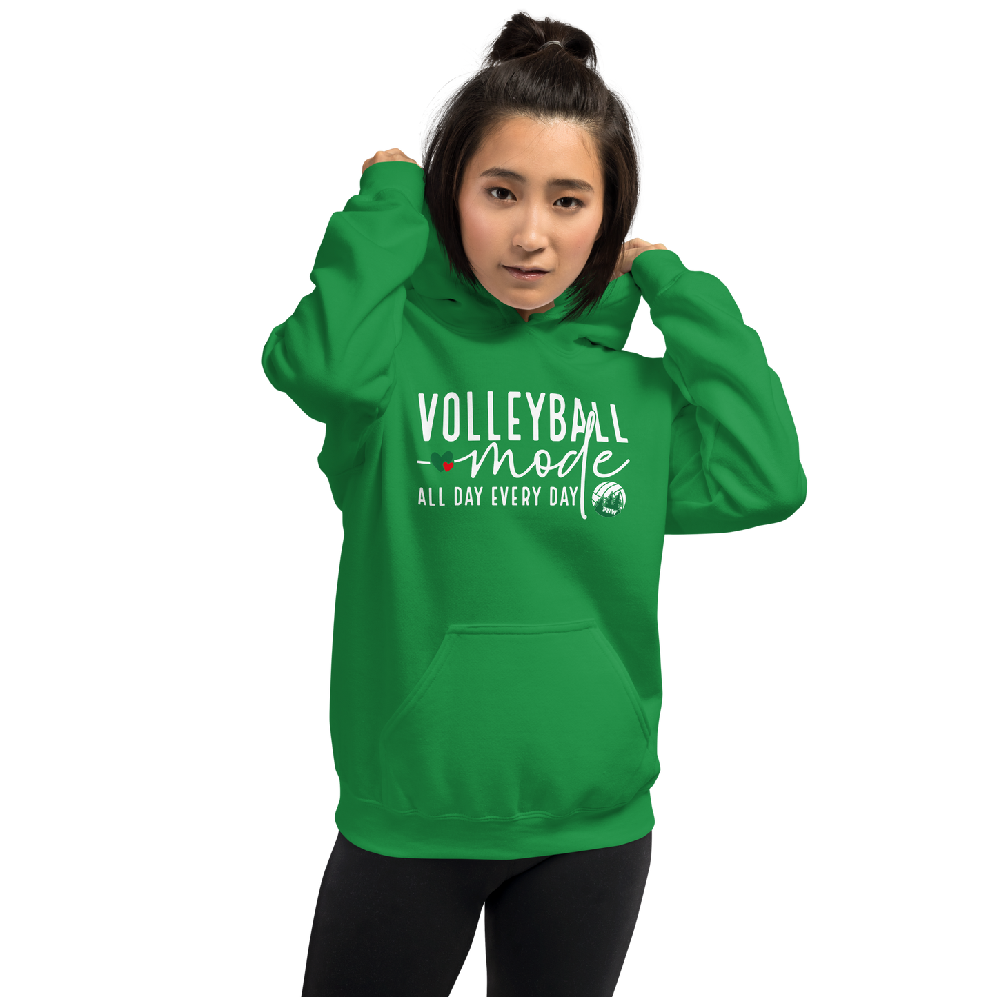 PNW Volleyball Fan Gear - Volleyball Mode - Tee/Sweatshirt/Hoodie