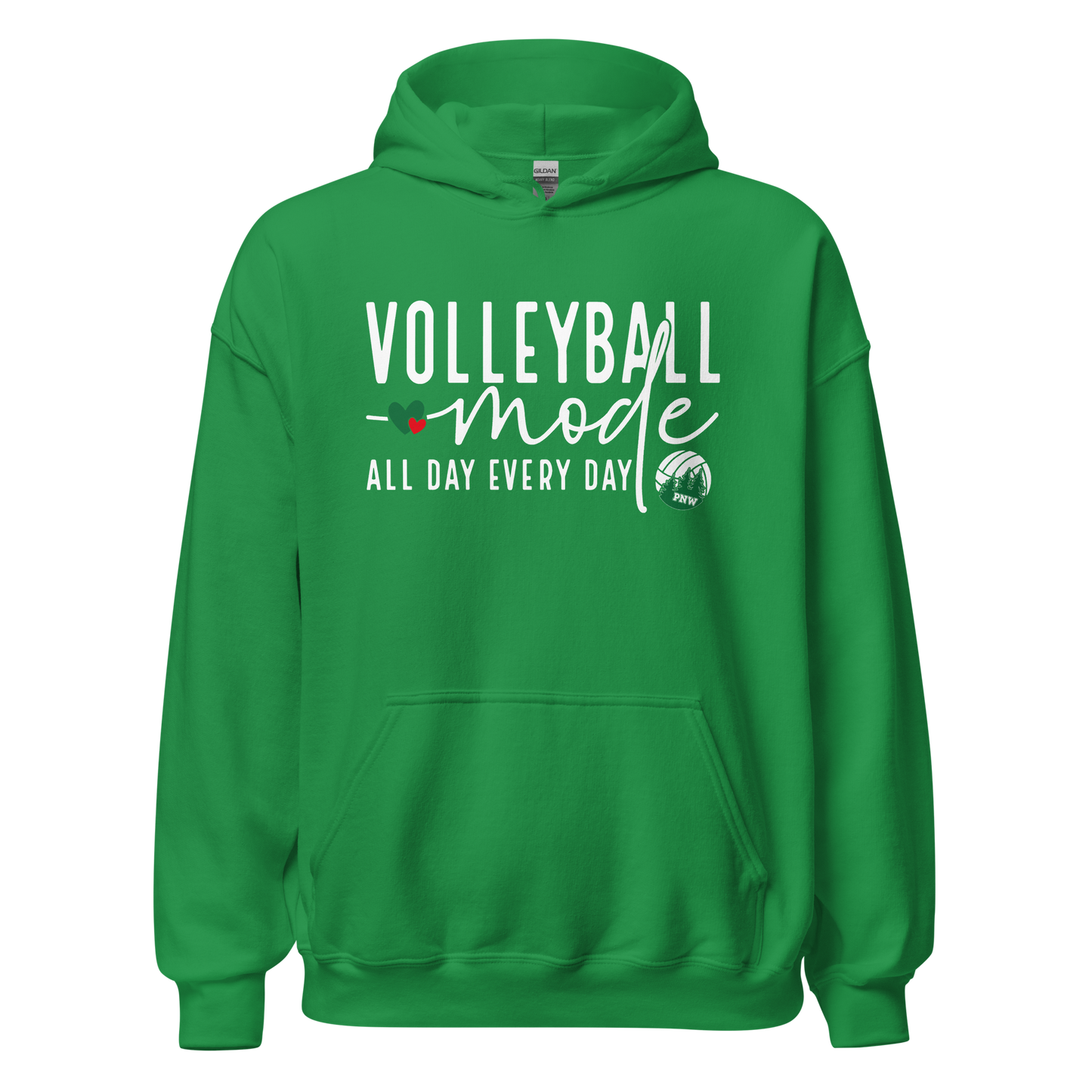 PNW Volleyball Fan Gear - Volleyball Mode - Tee/Sweatshirt/Hoodie