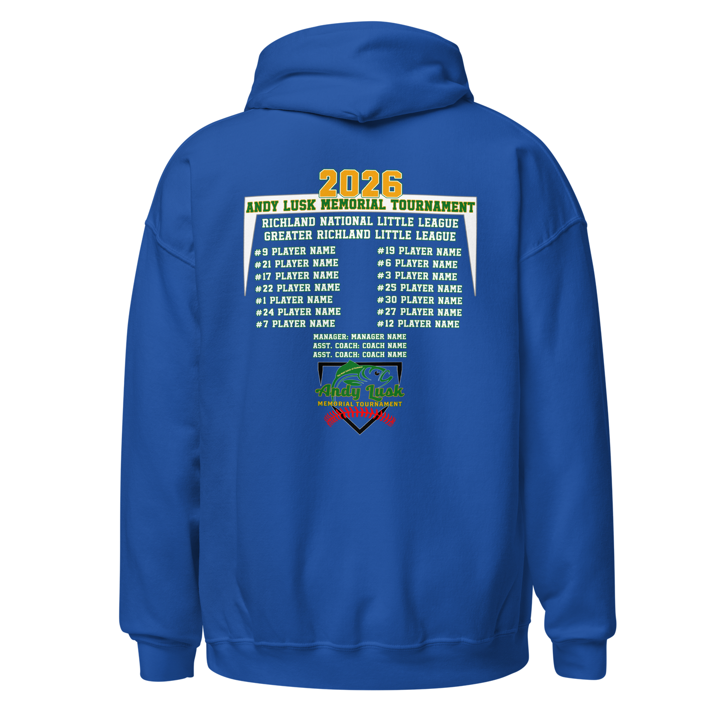 Andy Lusk 2026 Fan Gear Hoodie