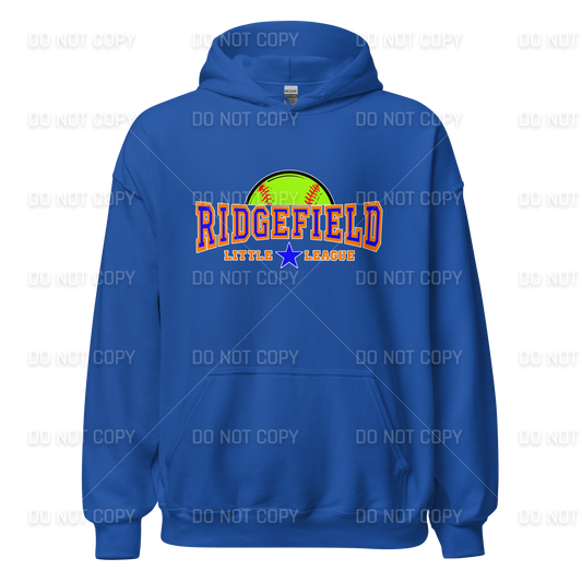 Ridgefield Little League Classic Softball Fan Gear - Hoodie