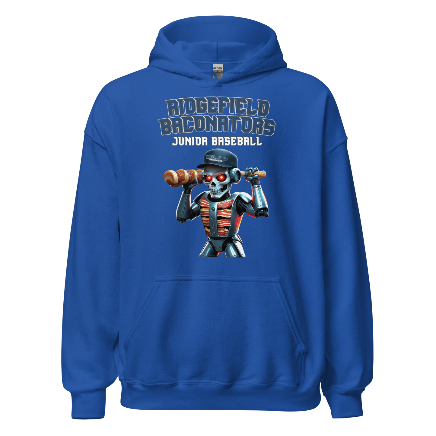 Ridgefield Junior Baseball Fan Gear 2026 - Softstyle Hoodie