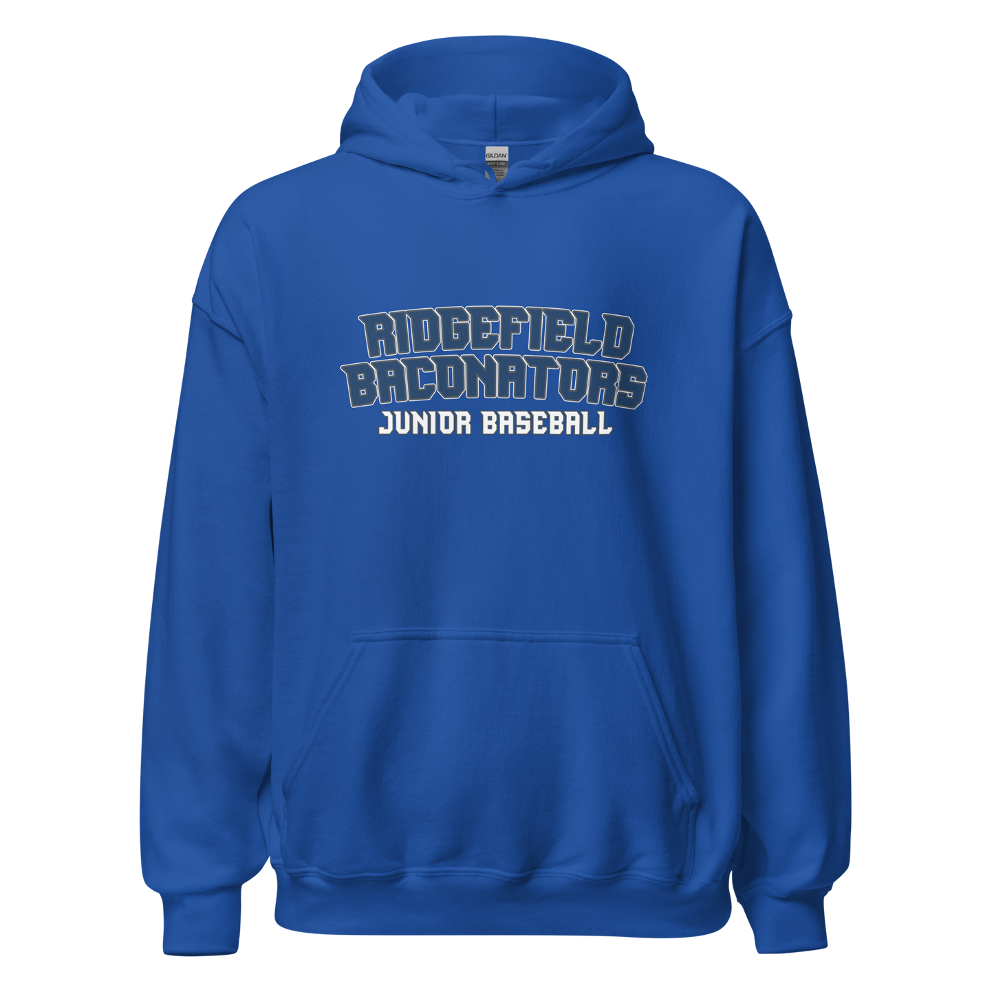 Ridgefield Junior Baseball Fan Gear 2026 - Softstyle Hoodie
