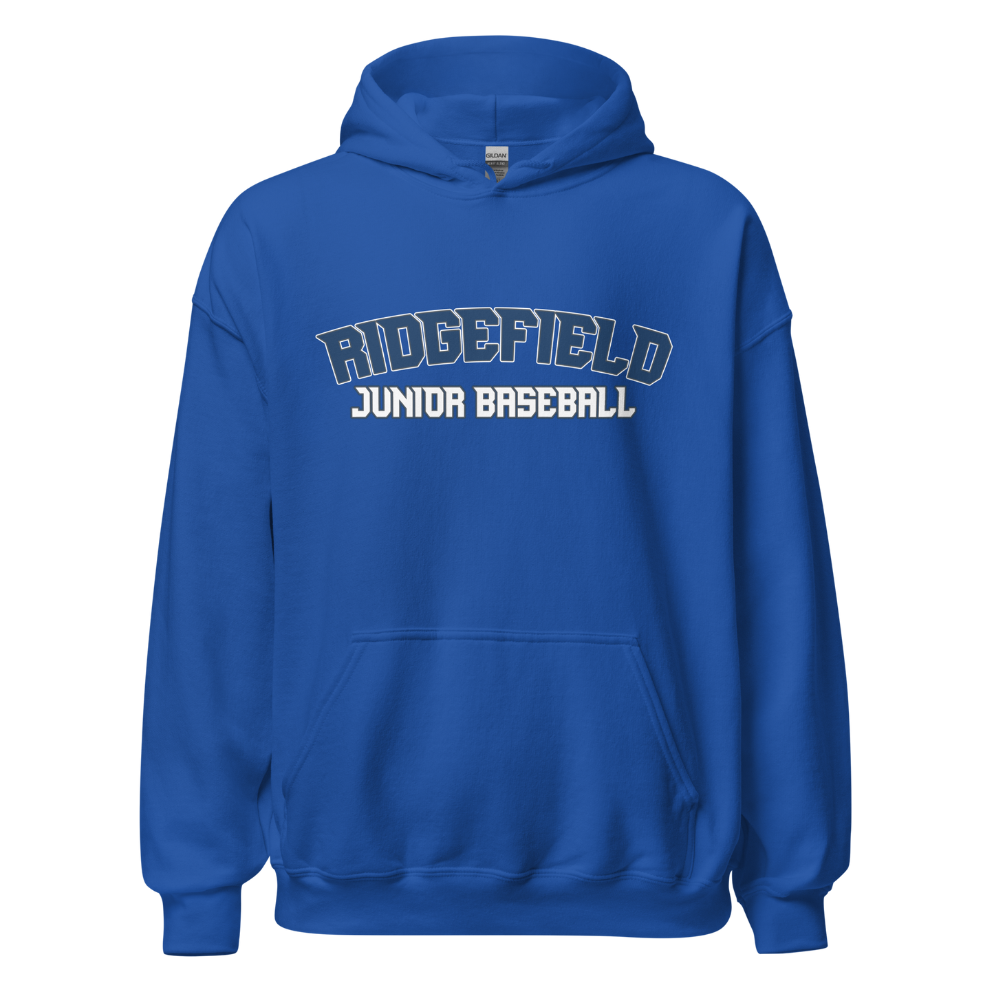 Ridgefield Junior Baseball Fan Gear 2026 - Softstyle Hoodie