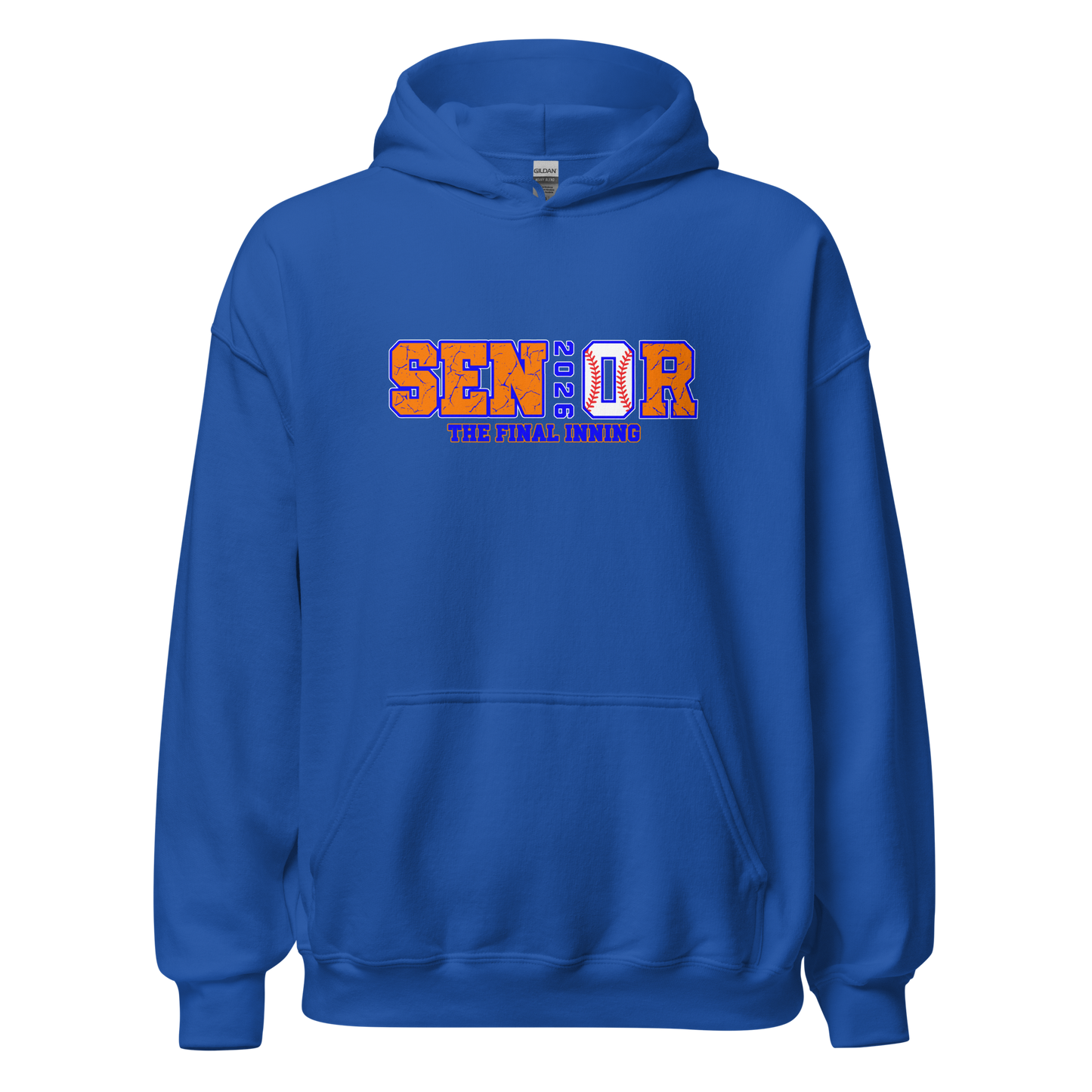 SENIOR - FINAL INNING - BASEBALL Hoodie - RIDGEFIELD
