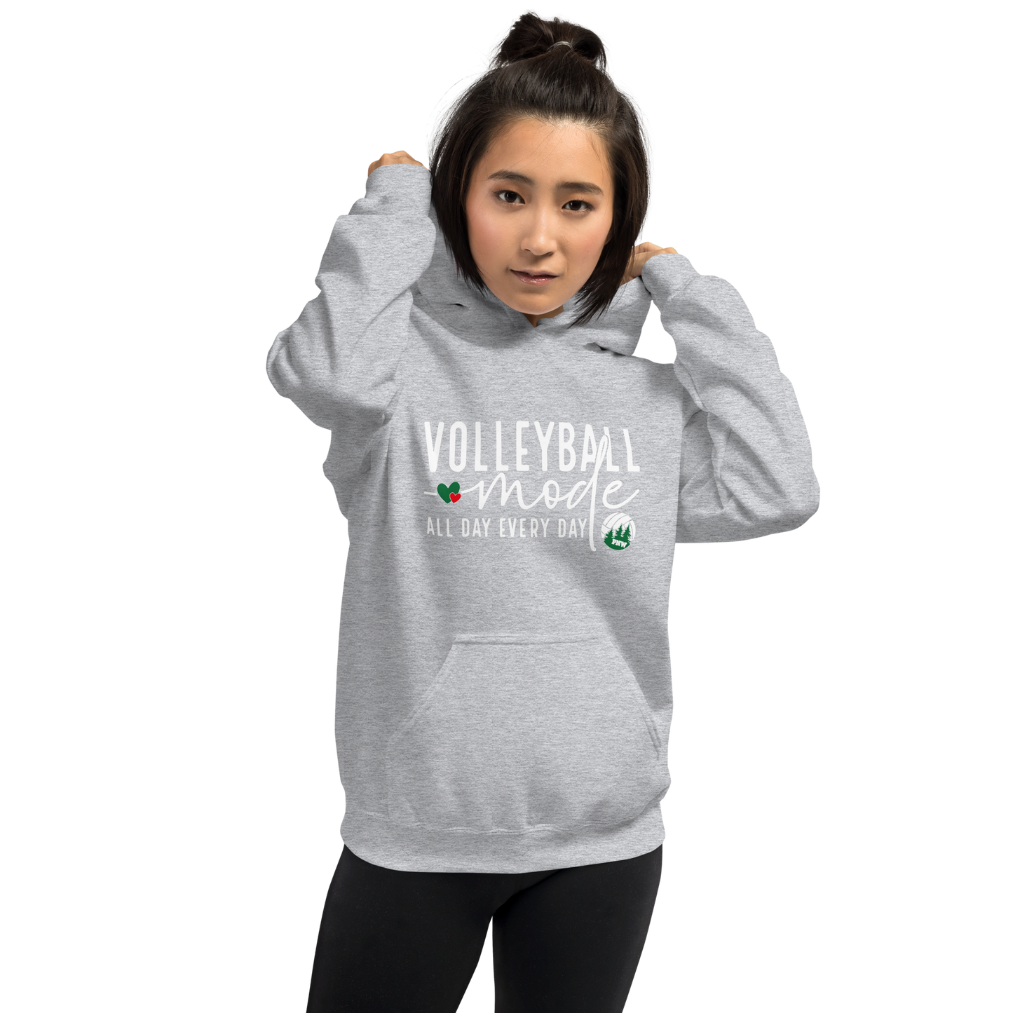 PNW Volleyball Fan Gear - Volleyball Mode - Tee/Sweatshirt/Hoodie