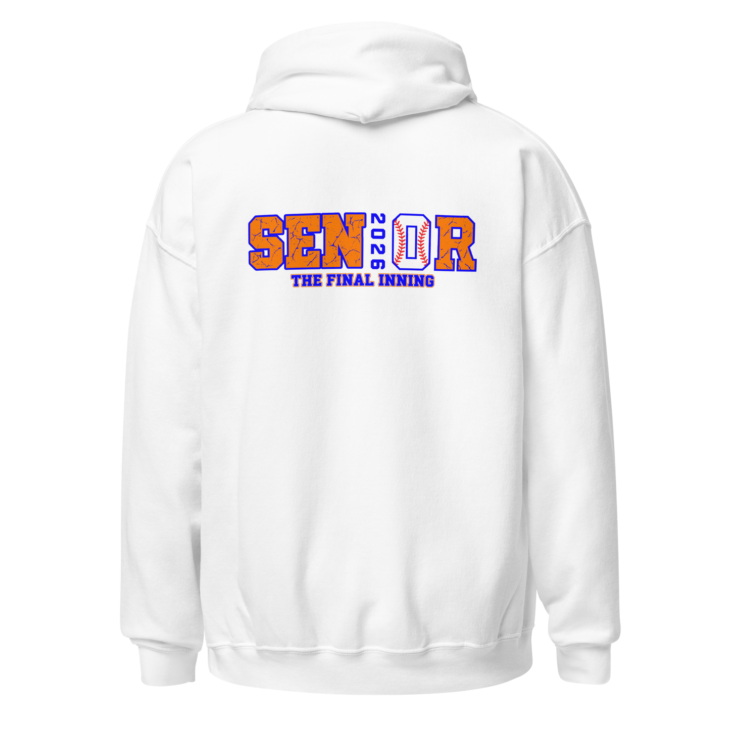 SENIOR - FINAL INNING - BASEBALL Hoodie - RIDGEFIELD