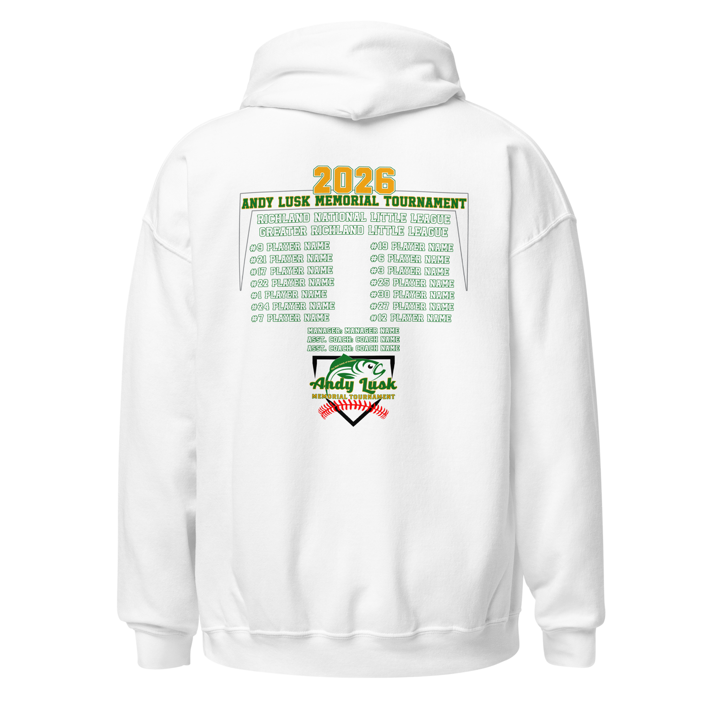 Andy Lusk 2026 Fan Gear Hoodie