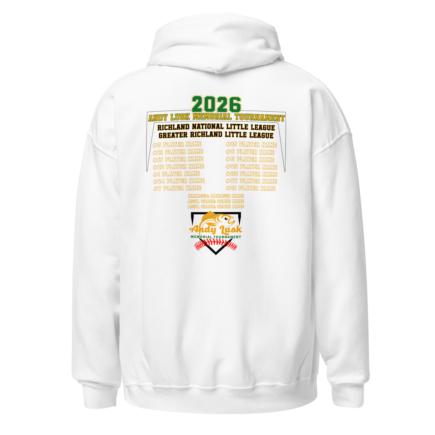 Andy Lusk 2026 Fan Gear Hoodie