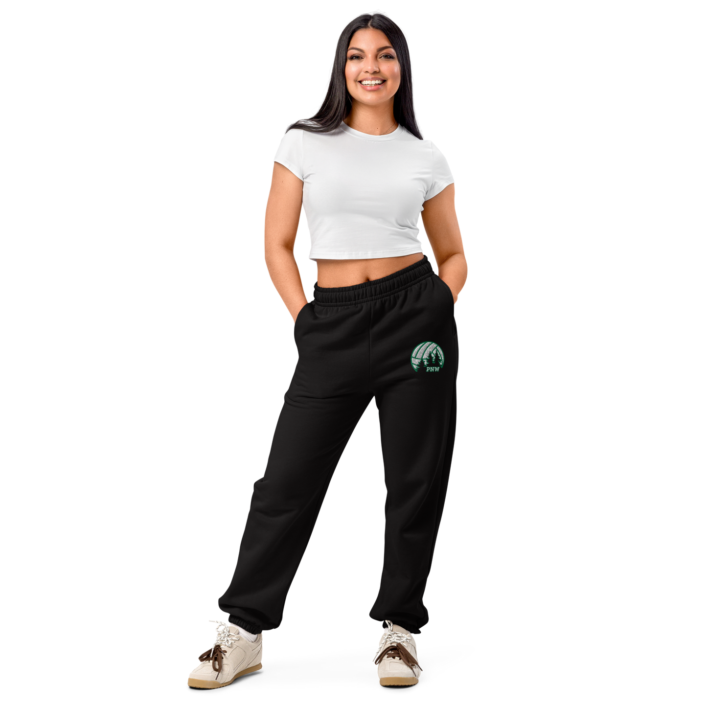 PNW Volleyball - Unisex Sponge Fleece Long Scrunch Pants