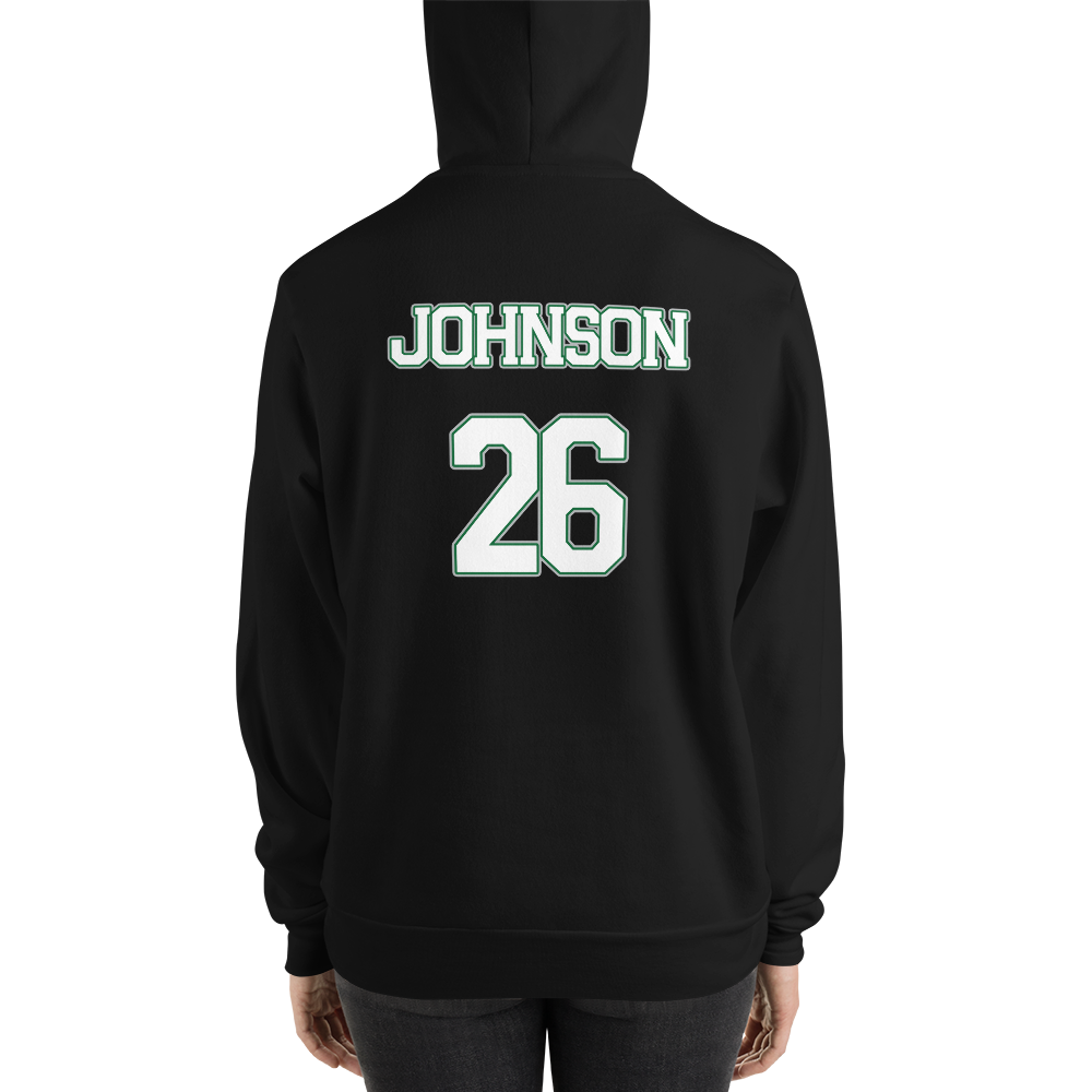 PNW Volleyball - Custom Prep League Hoodie - Black - Unisex Sponge Fleece Hoodie