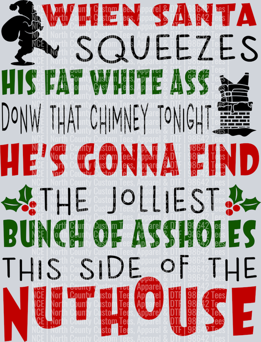 when santa squeezes