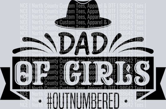 Dad of girls #outnumbered-01