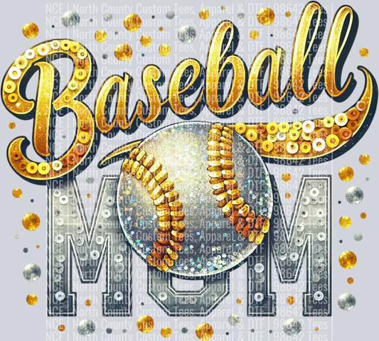 Baseball Mom 2 Gold