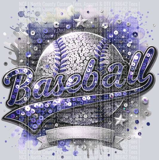 Baseball Blank 1 Navy Blue