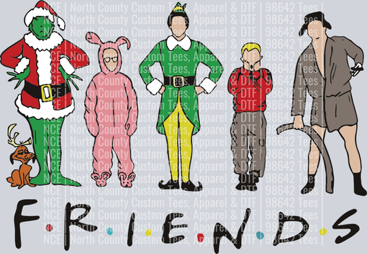Christmas Movies Characters Friends