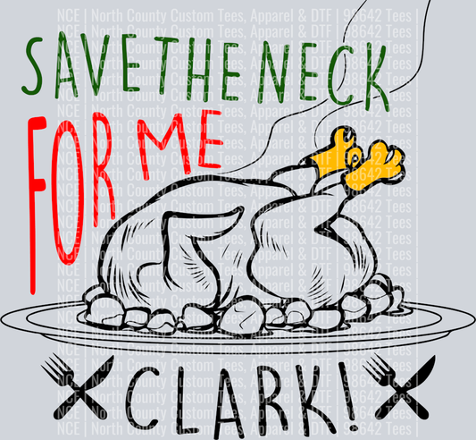 save the neck for me clark