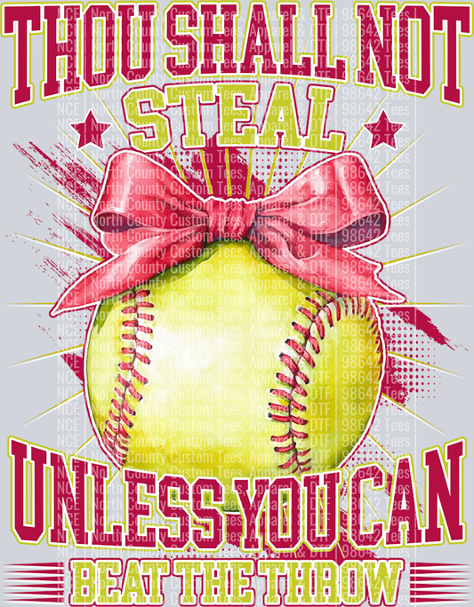 THOU SHALL NOT STEAL