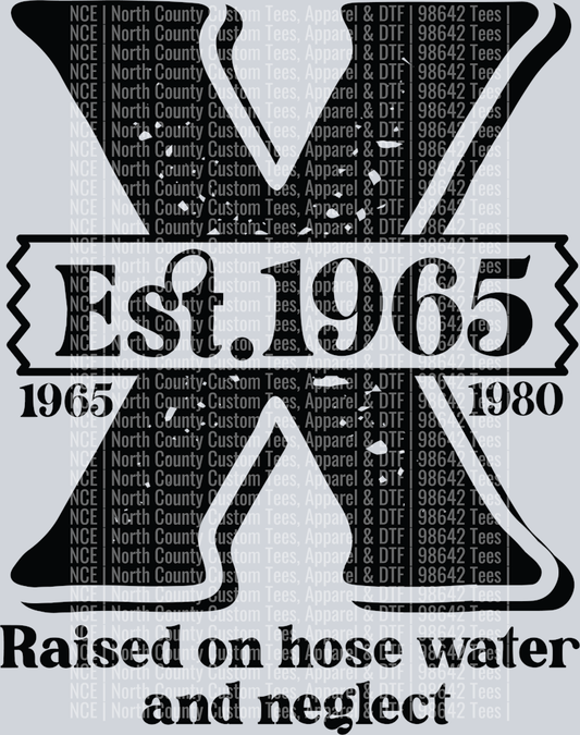 8.Est.1965 1965 1980 Raised on hose water and neglect-01