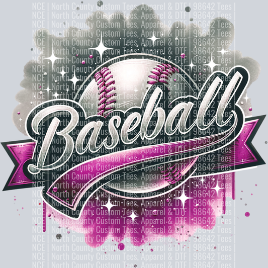 Baseball 1 Pink