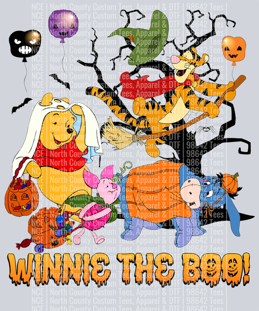 Vintage Winnie the pooh Halloween Disney skeleton shirt, Pooh