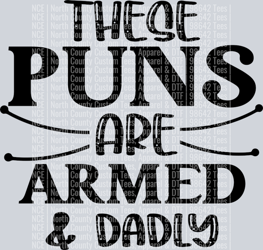 These puns are armed & dadly-01