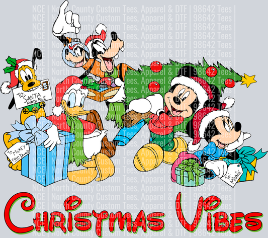 MICKEY- CHRISTMAS VIBES