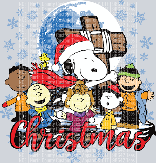 Christmas Snoopy With Friends