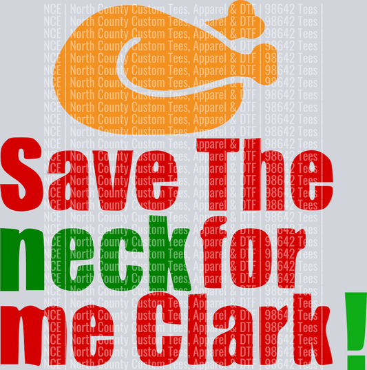 save the neck