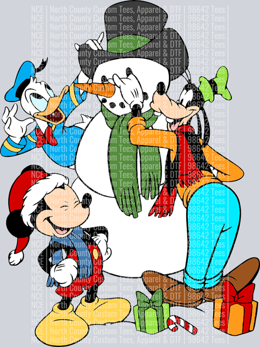 MICKEY-SNOWMAN