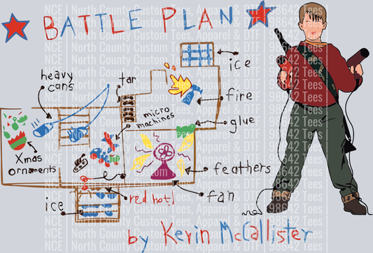 Battle Plan By Kevin McCallister Home Alone-002