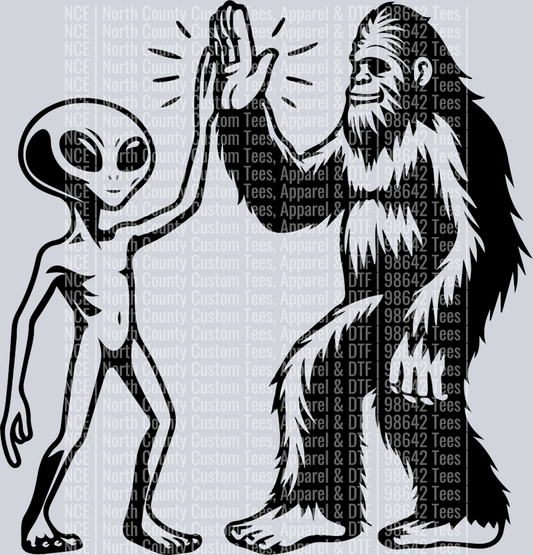 Bigfoot Alien