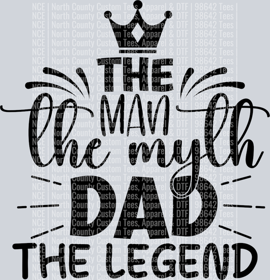 The man the myth dad the legend-01