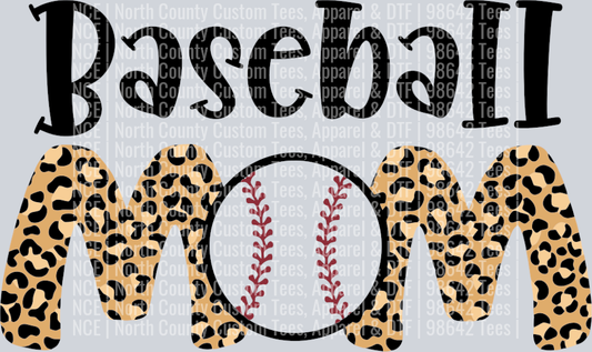 Baseball Mom Cheetah 4
